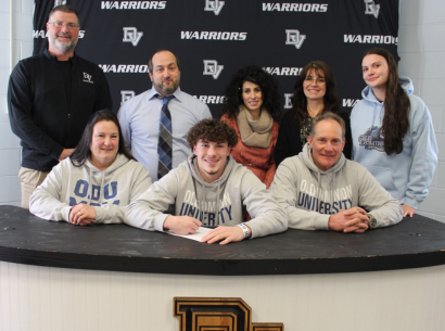 Senior football player (LB/RB) Justin Kalitsnik signed with Old Dominion University – Division I